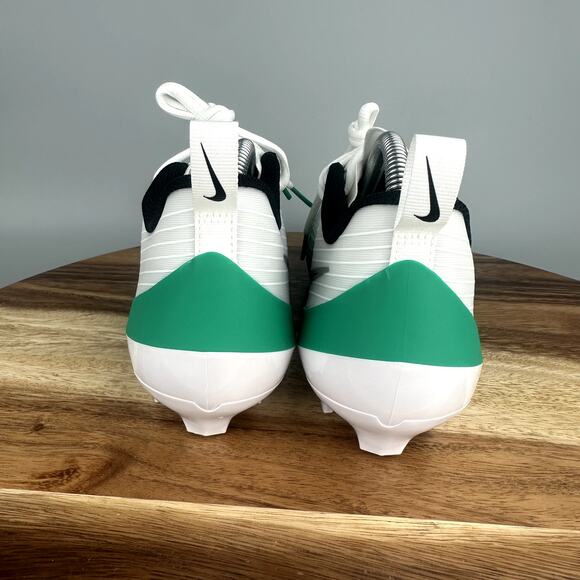 Nike Vapor Speed 3 Football Cleats Men\'s Size 8.5 White Stadium Green HM8849-100